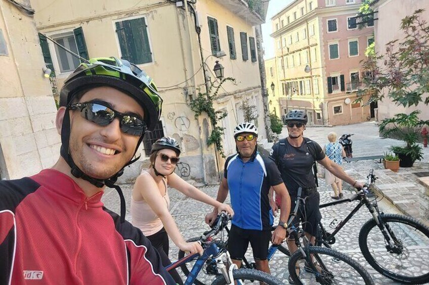 Cycling around the old Corfu town-a ride through tradition,culture and flavours