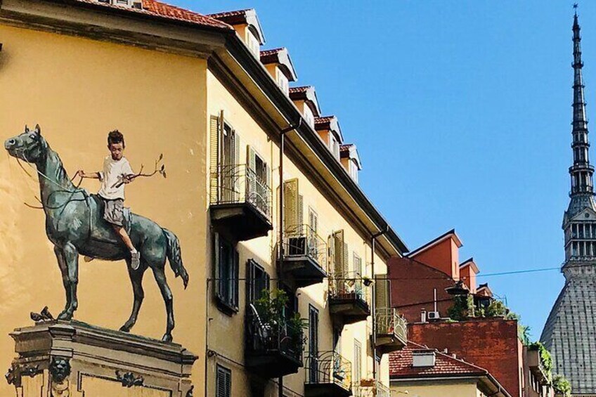 Street Art Walking Tour in Turin