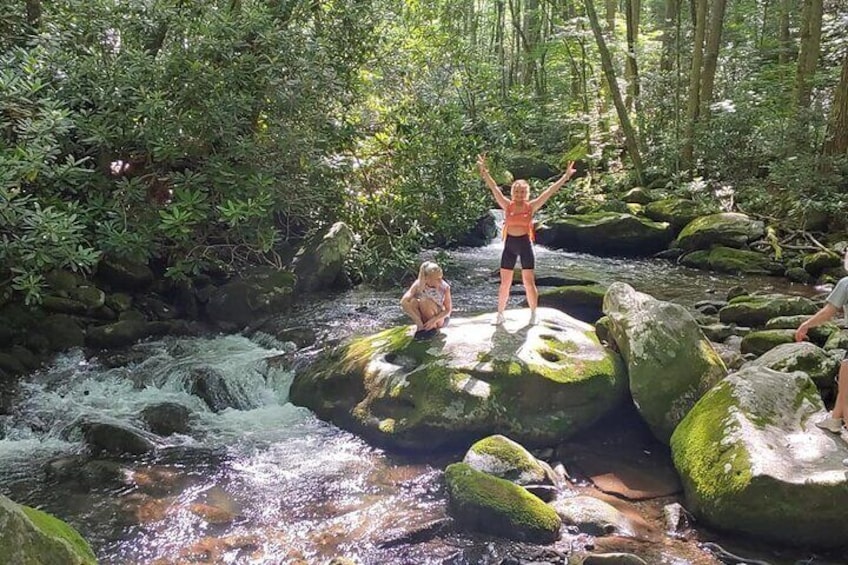 Unplugged Waterfall Hike in the Smokies