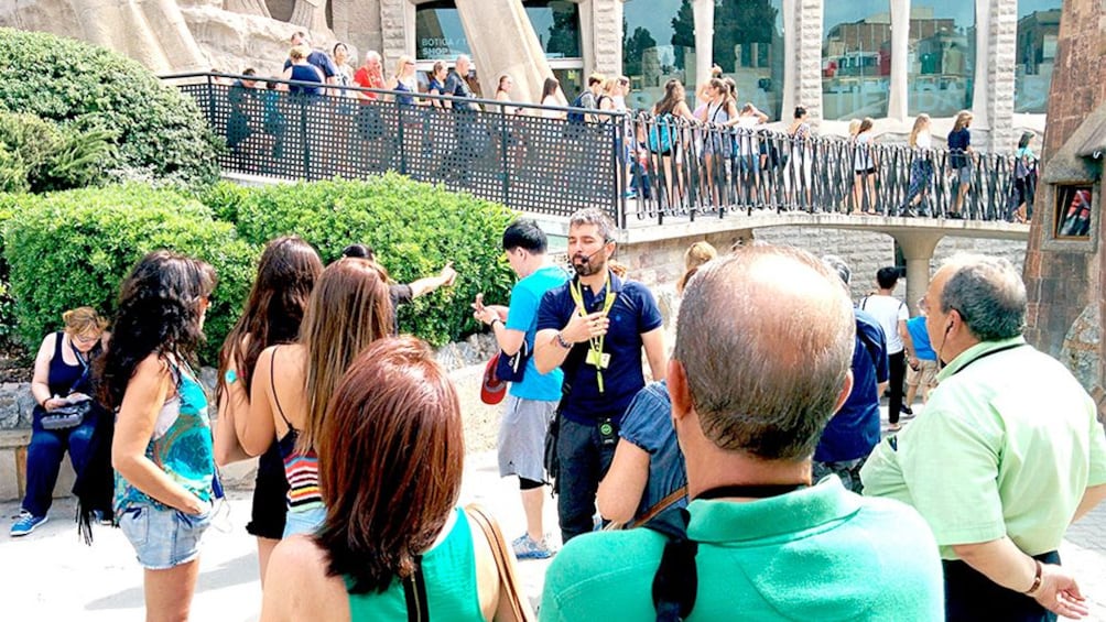 Group tour on the Sagrada Familia Guided Tour with VIP Tower Access 