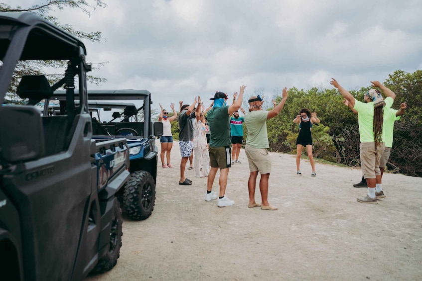 Picture 2 for Activity Aruba: UTV Off-Roading Tour and Swim at Arashi Beach