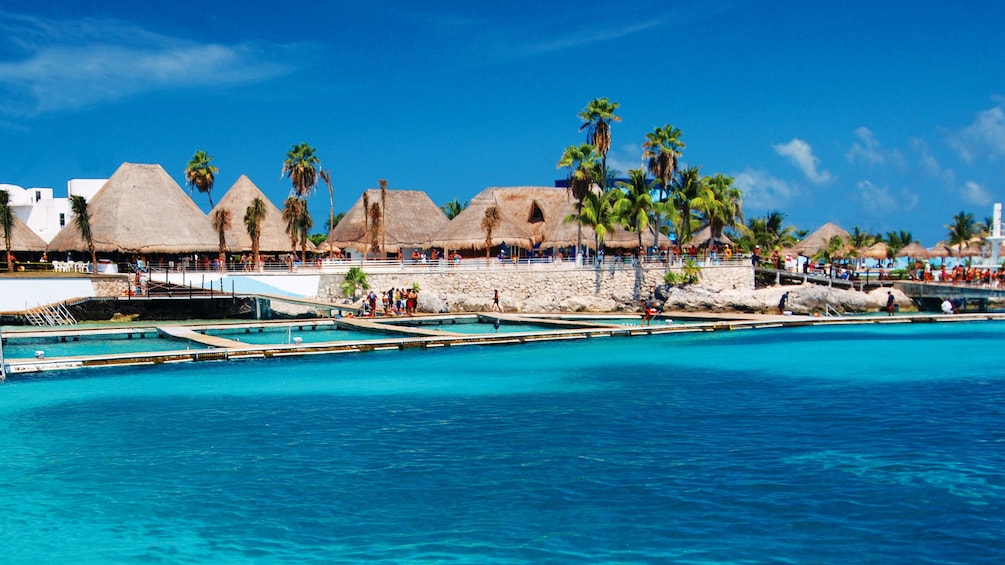 Resort on the coast of Isla Mujeres