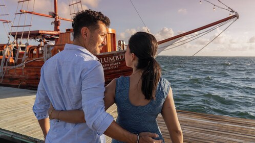 Columbus romantisk middagskryssning i Cancun