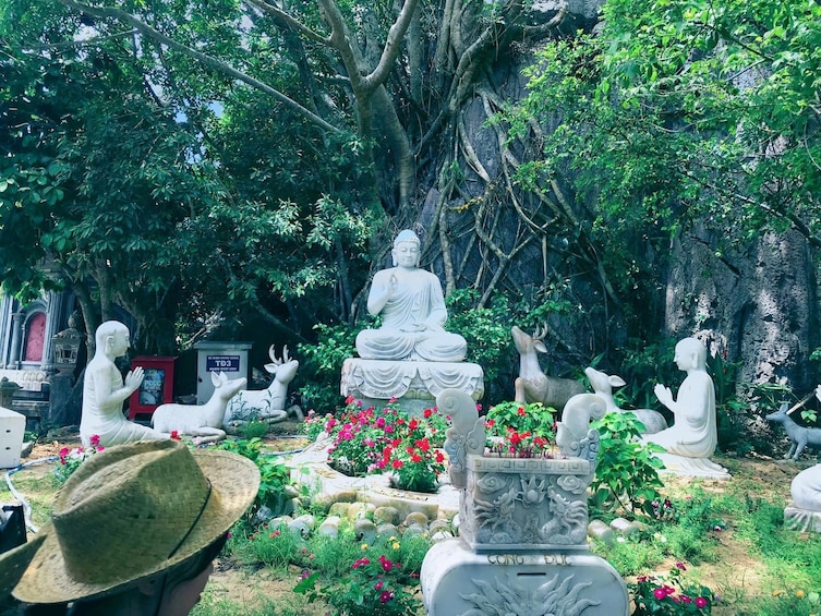 Show item 2 of 10. Marble Mountains & Linh Ung Pagoda from Hoi An