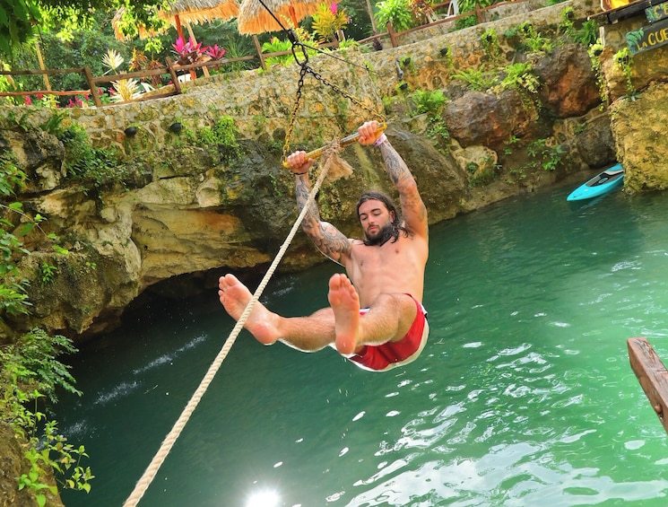 Semi Private 3 waterfall cenotes experience