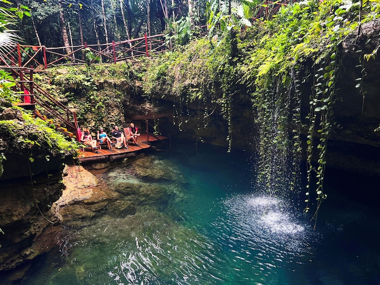 Semi Private 3 waterfall cenotes experience