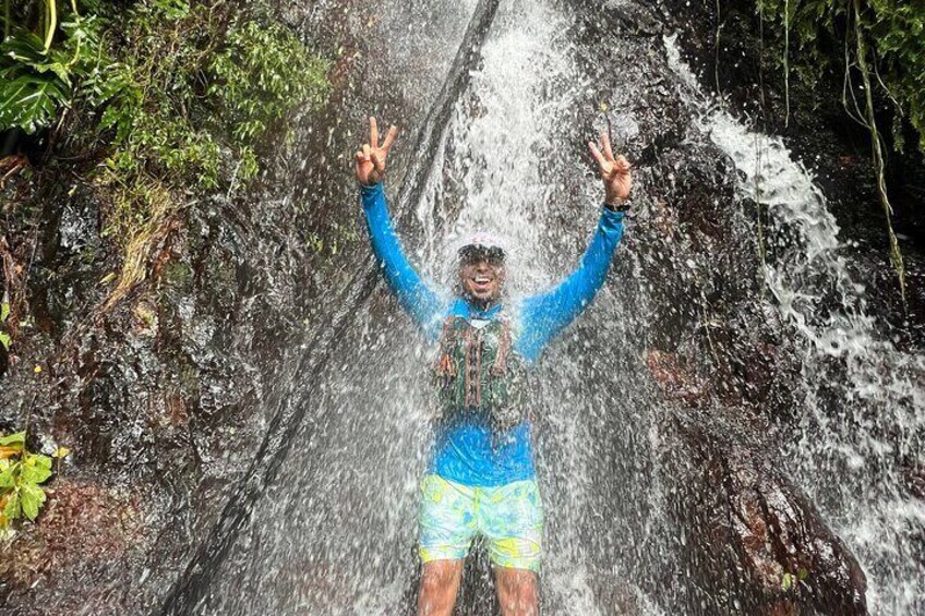 El Yunque Waterslide, Waterfalls & Rope Swing Adventure 