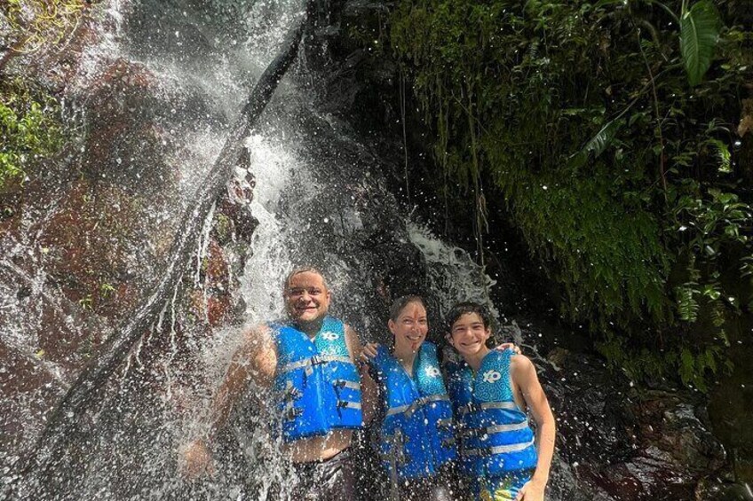 El Yunque Waterslide, Waterfalls & Rope Swing Adventure 