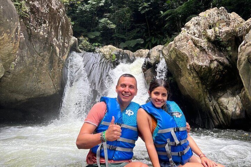 El Yunque Waterslide, Waterfalls & Rope Swing Adventure 