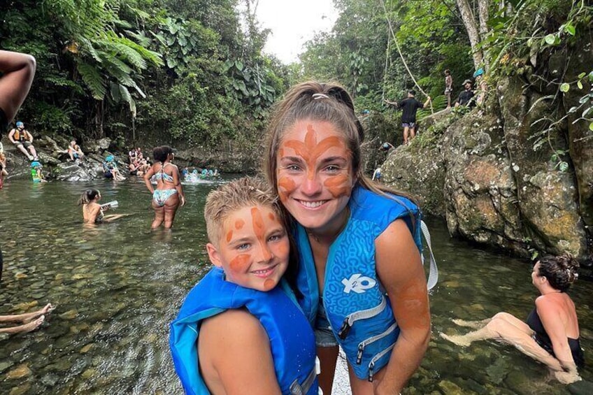 El Yunque Waterslide, Waterfalls & Rope Swing Adventure