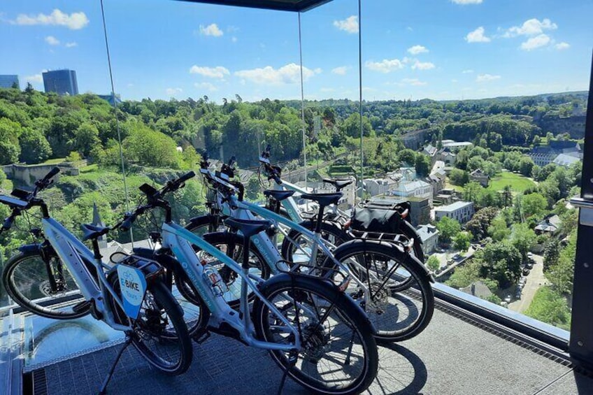 Good morning Luxembourg, Guided e-Bike Tour, Sightseeing.lu