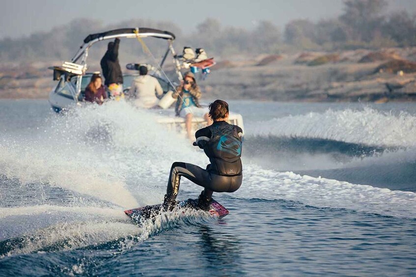 Picture 3 for Activity Dubai: Dubai Marina Wakesurfing or Wakeboarding Experience