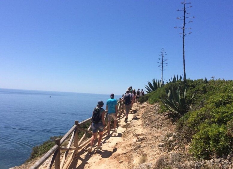 Picture 1 for Activity Algarve: Carvoerio and Benagil Walking Tour and Cruise