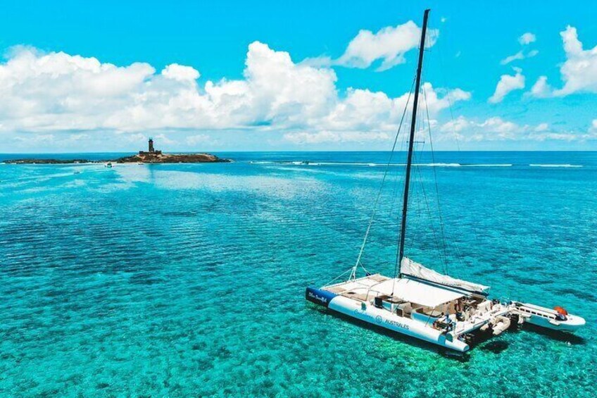 Full Day Catamaran Cruise in the East Coast of Mauritius