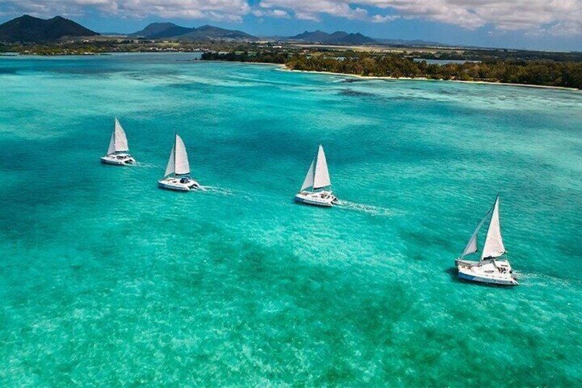 Full Day Catamaran Cruise in the East Coast of Mauritius