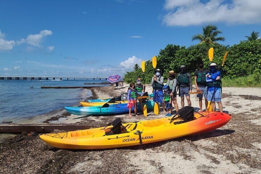 Kayak and Paddleboard Rentals Miami's Historic Virginia Key Beach Park