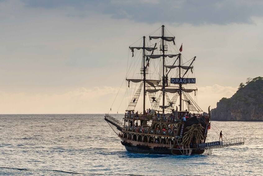 Picture 2 for Activity Ölüdeniz: Pirate Boat Cruise with Swim Stops and Lunch