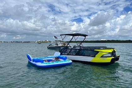 3-Hour Haulover Inlet JetSurfing and Pontoon Water Activities