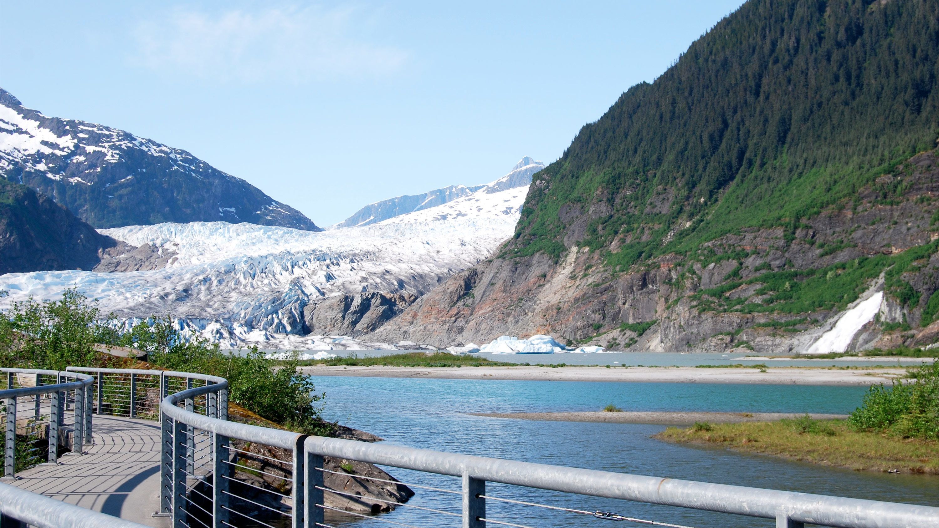 juneau city and mendenhall glacier tour