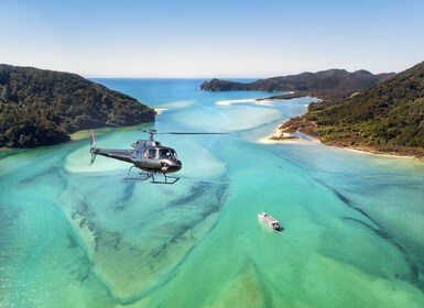 Abel Tasman National Park: Helicopter Flight with landing