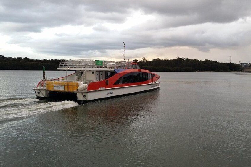 cruise on Parramatta river