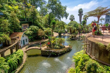 Funchal: Tur Tuk Tuk Taman Tropis Istana Monte