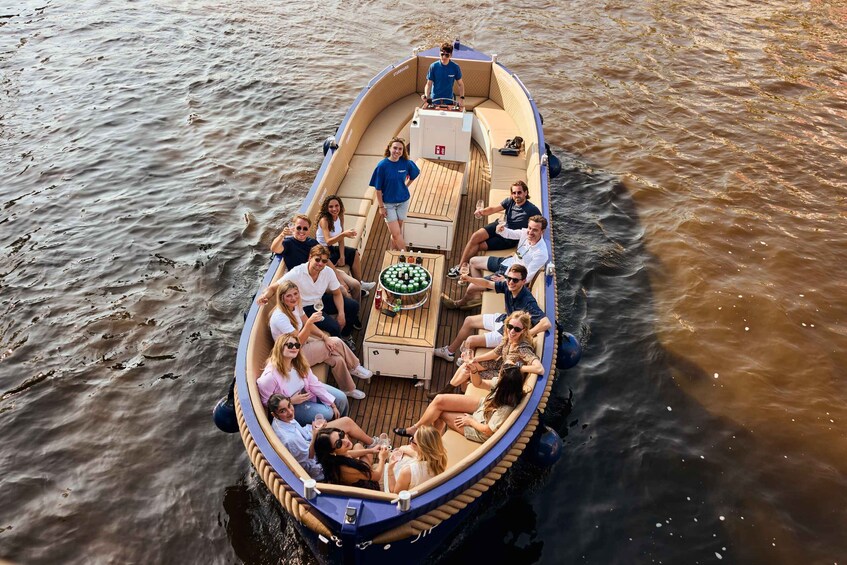 Picture 4 for Activity Amsterdam: Evening Canal Cruise with Unlimited Drinks Option