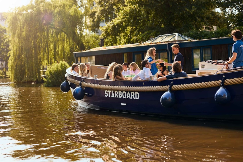Picture 9 for Activity Amsterdam: Evening Canal Cruise with Unlimited Drinks Option