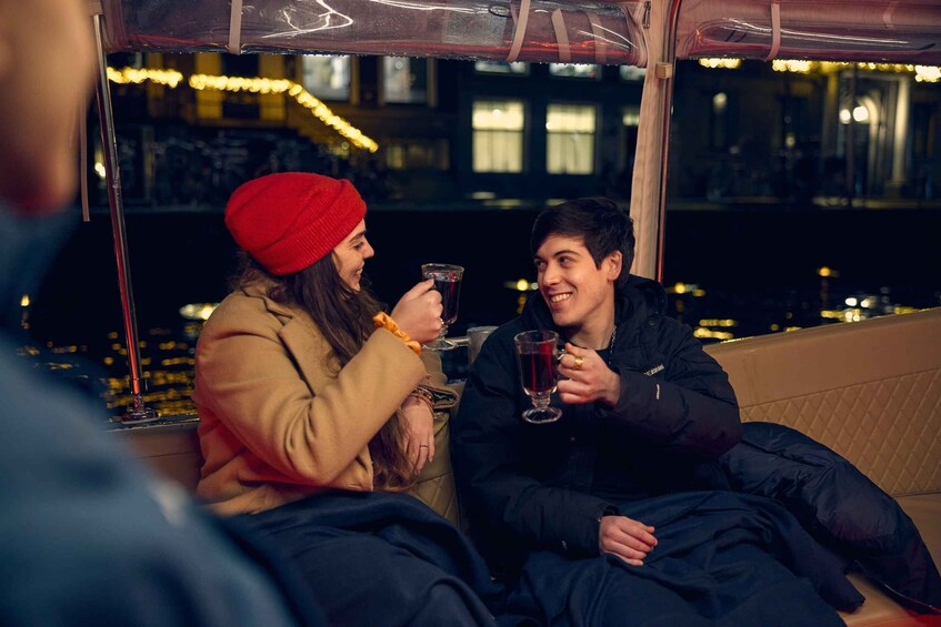 Picture 4 for Activity Amsterdam: Cozy Evening Canal Cruise With Open Bar Option