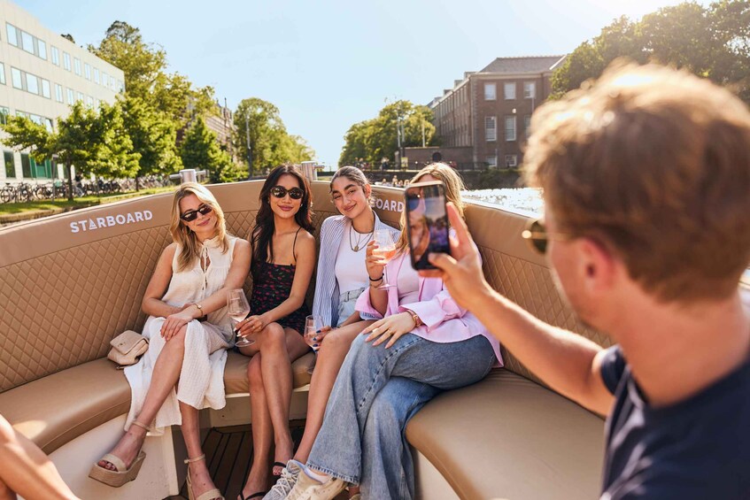 Picture 12 for Activity Amsterdam: Evening Canal Cruise with Unlimited Drinks Option