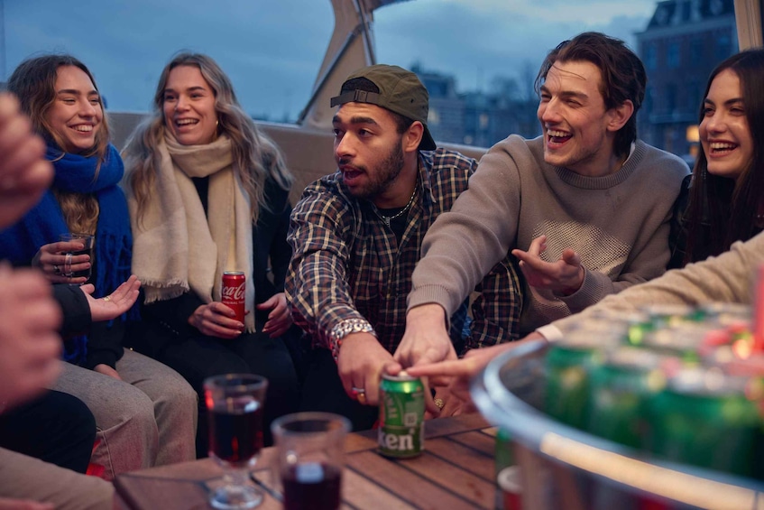 Picture 5 for Activity Amsterdam: Winter Booze Cruise with Unlimited Drinks Option