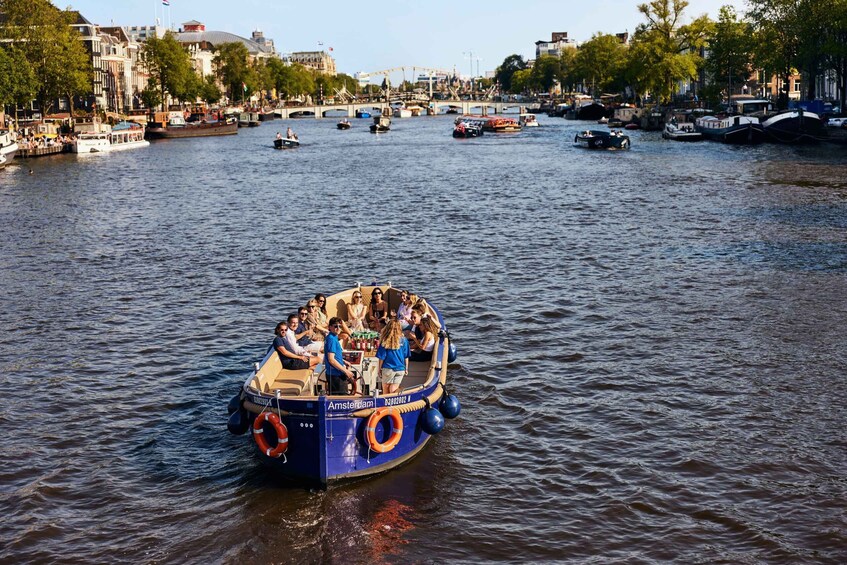 Picture 18 for Activity Amsterdam: Canal Booze Cruise with Unlimited Drinks Option