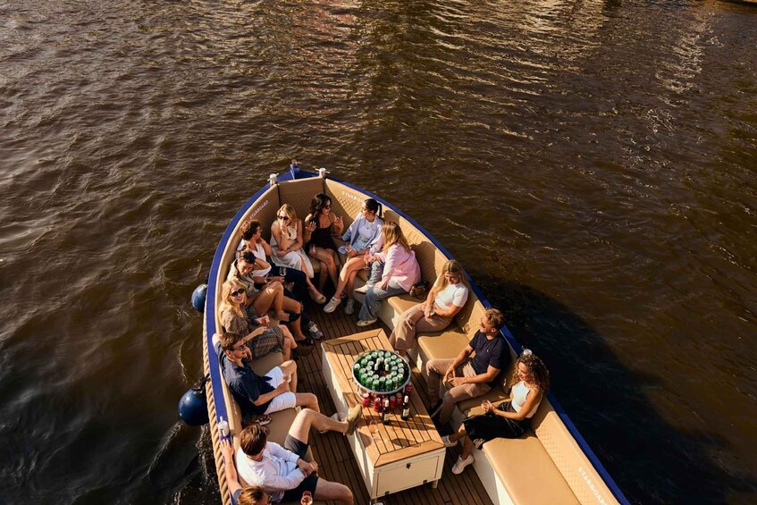 Picture 3 for Activity Amsterdam: Canal Booze Cruise with Unlimited Drinks Option