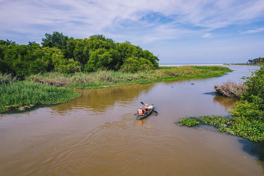 Manialtepec Lagoon by Kayak