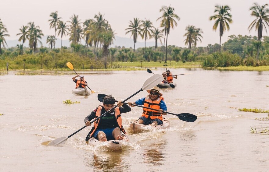 Manialtepec Lagoon by Kayak