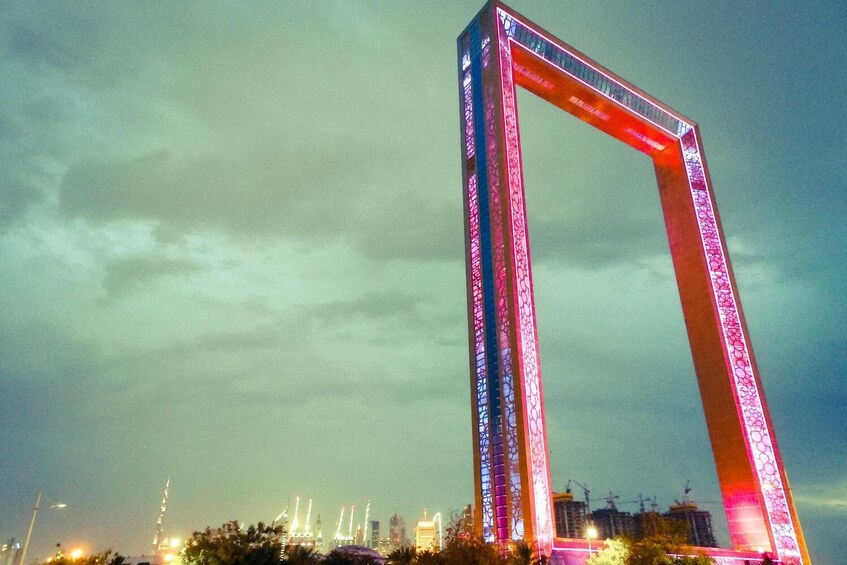 Visit of Dubai Frame with Global village VIP entrance (Private Tour)