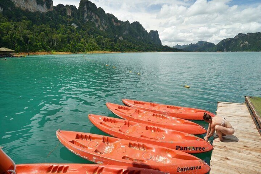 Enjoy the view, kayak, relax or swim after lunch