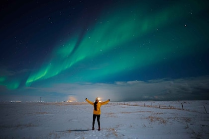 Reykjavik: Northern Lights Tour med privat fotograf