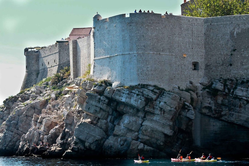 Picture 6 for Activity Dubrovnik: Sunset Kayaking Tour with Fruit Snack and Wine