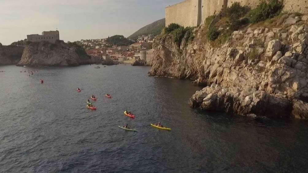 Picture 11 for Activity Dubrovnik: Sunset Kayaking Tour with Fruit Snack and Wine