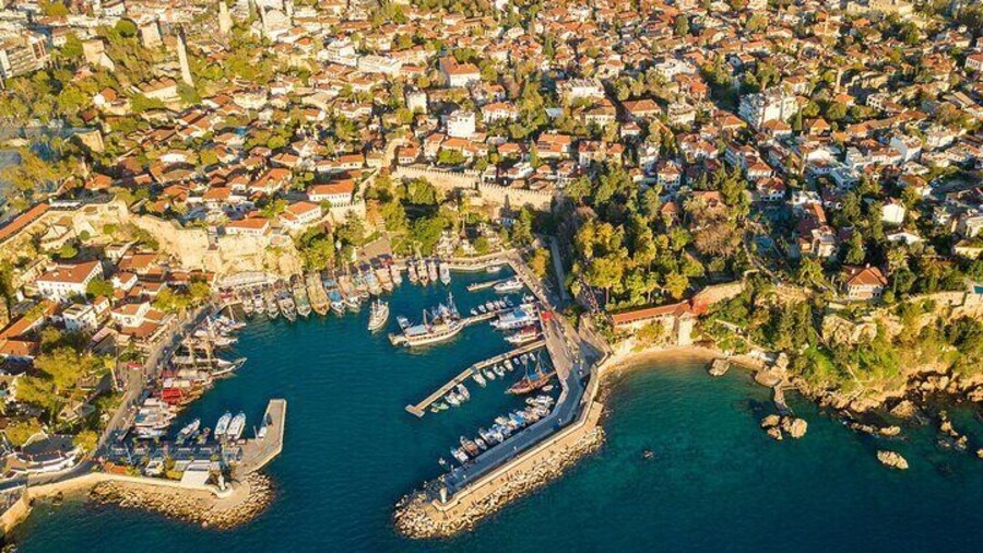 Antalya City Tour Full-Day Boat Tour Cable Car and Waterfall Peerless&Excellent