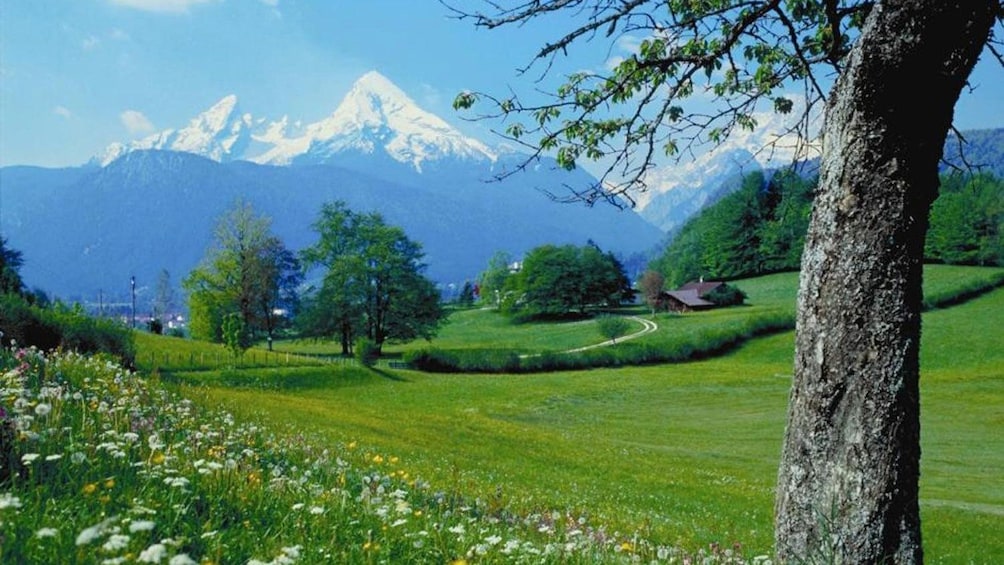 Stunning mountain view of Berchtesgaden