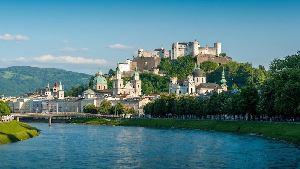 Day view of the city of Salzburg