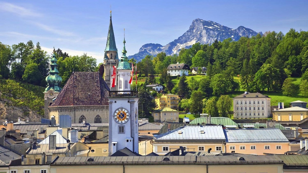 Scenic view of Salzburg