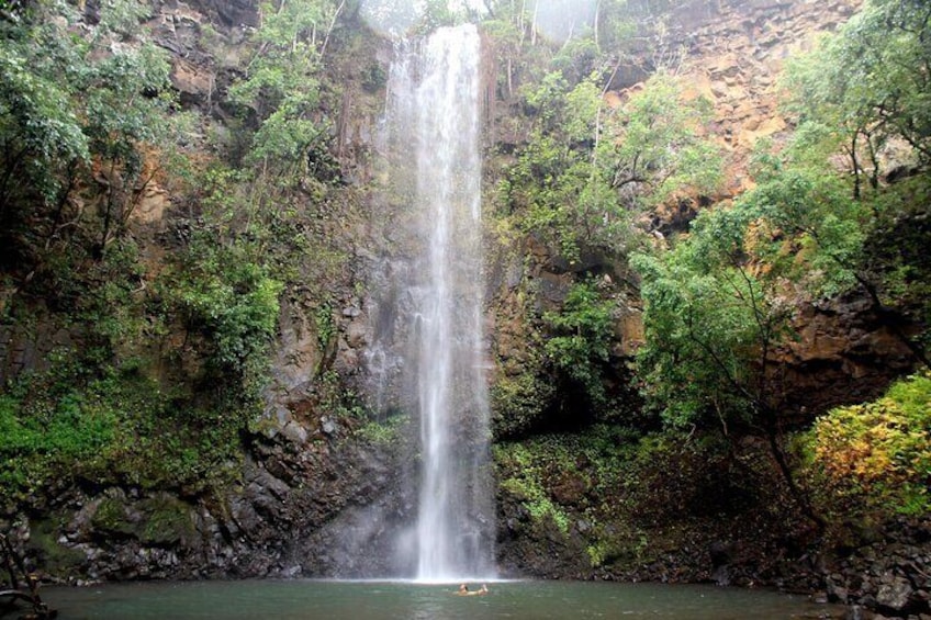 Secret Falls Kayak Hike in Kauai