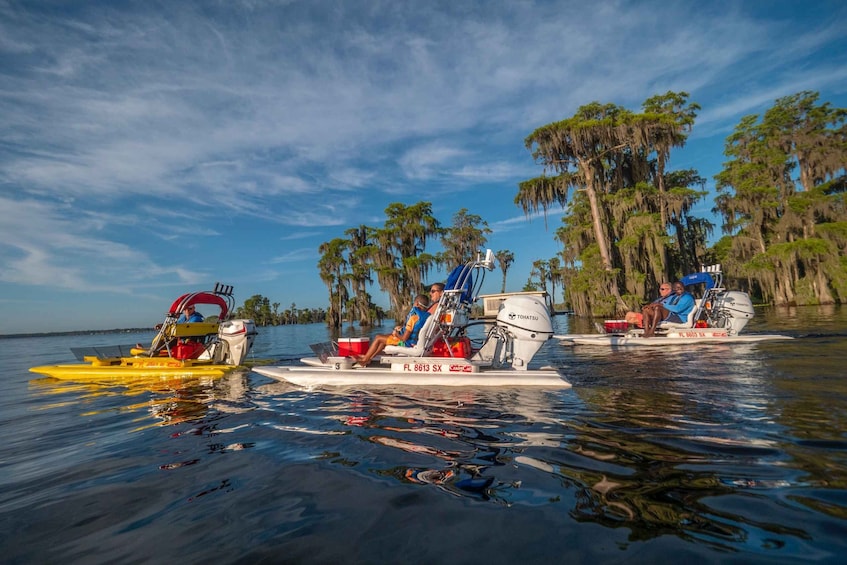 Picture 4 for Activity Clermont: Chain of Lakes Self-Driving Catboat Tour