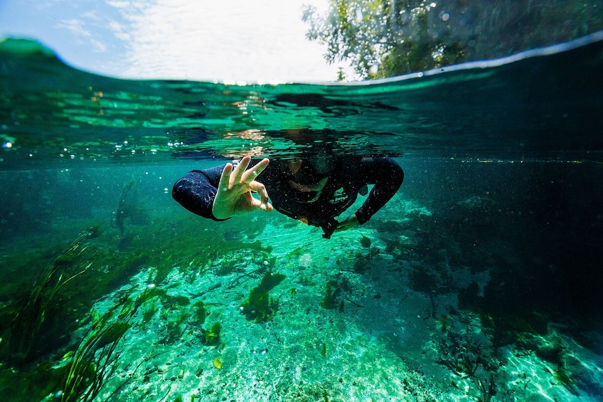 Floating at Sucuri River