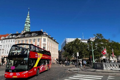 Kopenhagen Tur Bus Naik-Turun Bus dengan Panduan Audio