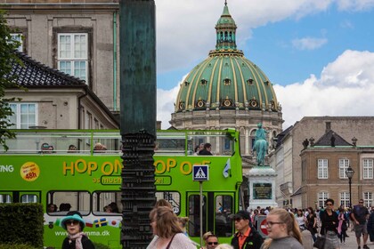 København: Hop-On Hop-Off bustur med audioguide