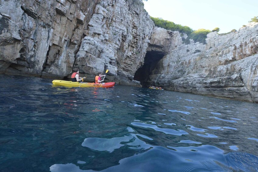 Picture 2 for Activity Dubrovnik: Betina Cave Kayaking Tour